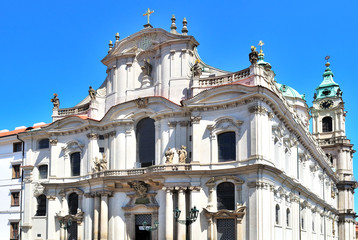 Fototapeta premium Prague. ST. Mikulas, 18 century