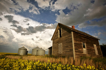 An old Saskatchewan homestead