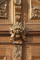 R&eacute;publique Tcheque, Prague : Porte d'&eacute;glise