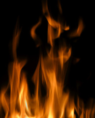 Fototapeta premium abstract background with burning flames