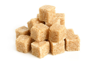 Cane sugar cubes