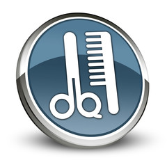 Dark Blue 3D Style Icon 