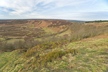 Fototapeta na wymiar View of the english countryside