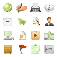 Business icons, set 4.