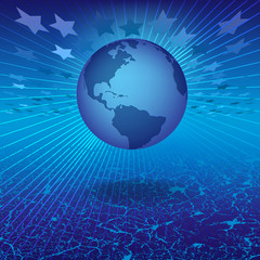 abstract red background