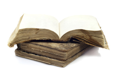 Old tattered book