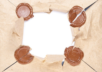 Torn envelope