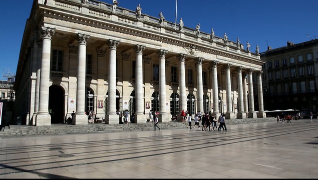 Grand th&eacute;atre of Bordeaux