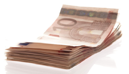 10 euros banknotes