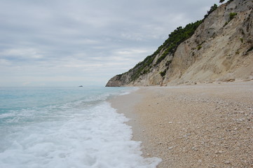 Lefkada beautiful beach