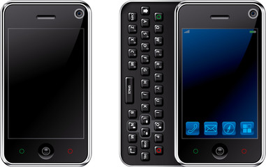 Mobile Phone with qwerty keyboard