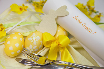Fototapeta premium Osterfrühstück