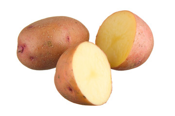 Raw potatoes