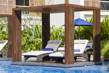 Swimming pool in Thailand