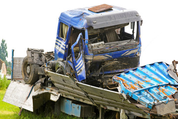 Truck crash 2