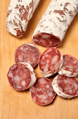 saucisse sèche en rondelles 07