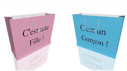 Sac cadeaux nouveau né