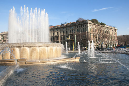Piazza Castello Milano