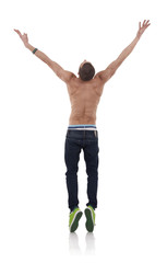 tip toe dancer posing