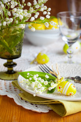 Easter place-setting