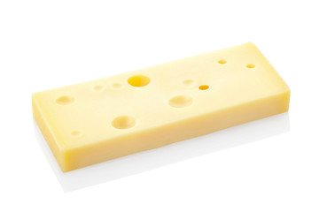 Swiss cheese portion