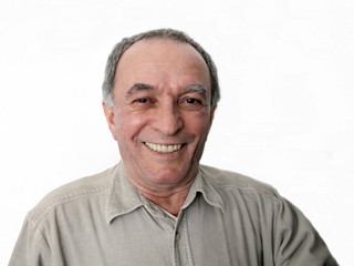 Fröhlicher Mann