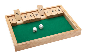 Glücksspiel mit Würfel und Beschneidungspfad