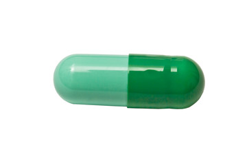 Green capsule closeup