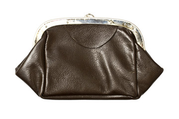 Old purse closeup