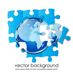 vector globe