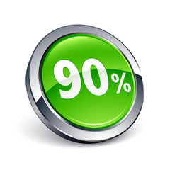 icône bouton internet 90%