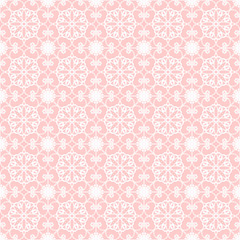 seamless lace background on pink
