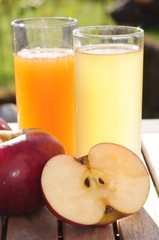 Natürlicher Apfelsaft