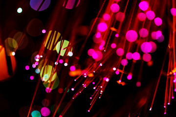 fiber optic abstract background