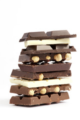 Colonna di cioccolato