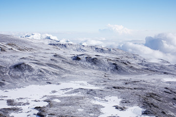 Mount Kilimanjaro, Ashpit and Northern Icefield