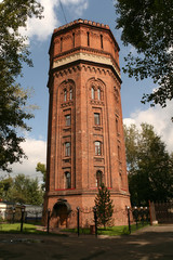Fototapeta na wymiar Old Water Tower