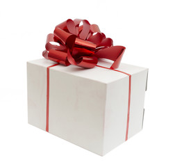 Gift isolated on white background