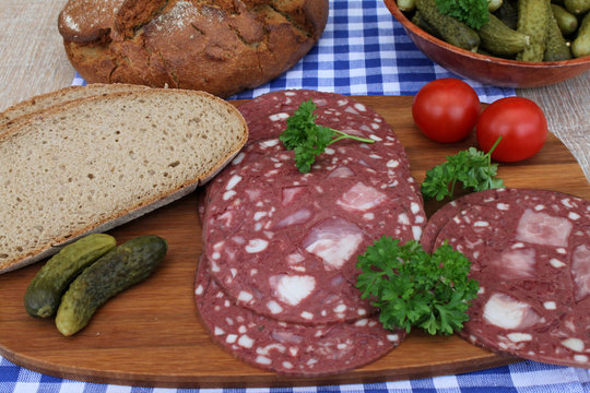 Hausmacher Zungenwurst