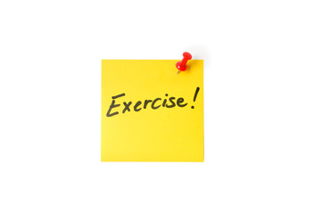 Exercise note