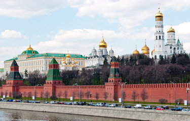 Obraz premium Moscow Kremlin Wall