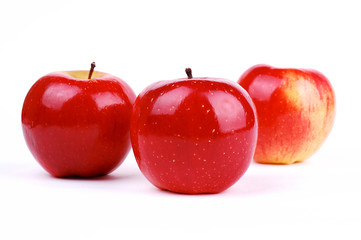 red fresh apple