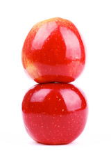 red fresh apple