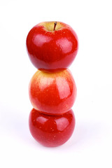 red fresh apple