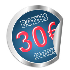 Button 30 Euro Bonus