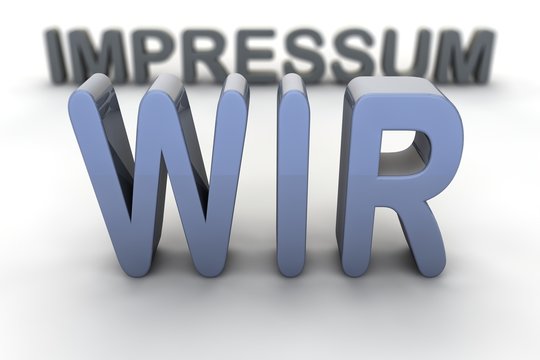 Impressum - Wir