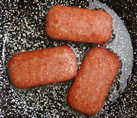 Fried Spam Meat - 29726882