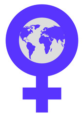 Women's World Symbol