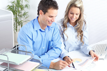 Obraz premium business people