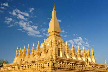 Naklejka premium Vientiane - Pha That Luang